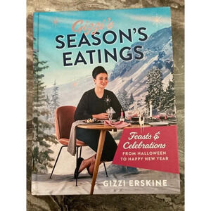 Néw hardcover edition of‎ gizzis seasons eatings recipe book​